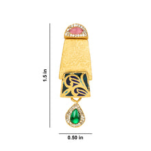 Evara Antique Emerald Necklace Set